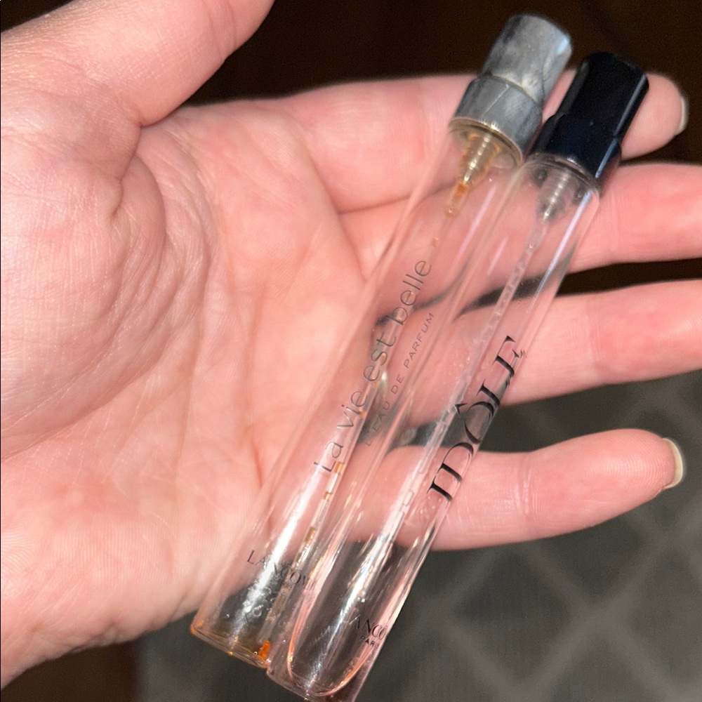 La Vie Est Belle & Idôle Refillable Perfume Bottles Set